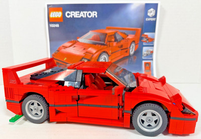 LEGO (10248) Creator Expert: Ferrari F40 - 100% Complete w/Instructions Read Des