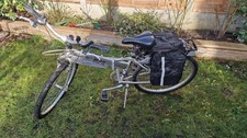 DAHON Espresso-7005  Folding Bike _26 " Wheell-_Silver Alliminium Frame_ Extras