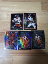 2025 Topps Chrome Broncos Lot Bo Nix, Pat Surtain, Pat Bryant