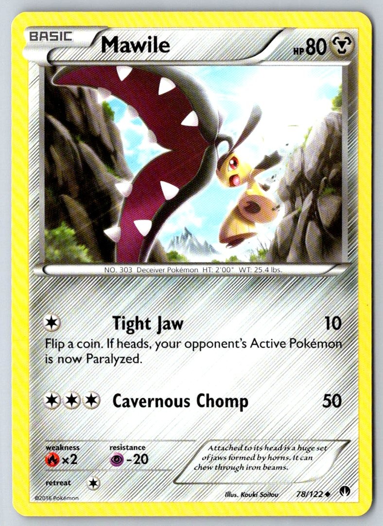 MAWILE 78/122 BREAKPOINT 2016