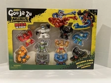 Heroes of Goo Jit Zu MINIS Mega 10-Pack Set Squishy Stretch Figures Ships Fast