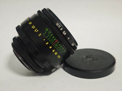  Objektiv Zenit Helios 44-2 f2/ 58 mm  M42 Anschluss  Swirly Bokeh 