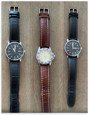 3 Herren Quarzuhren 2x HIRSCH + Spirit of Adv...