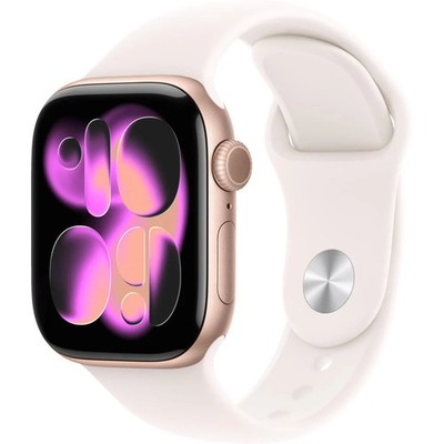 Apple Watch Series 11 GPS 42 Smartwatch Rosegold/Blush (130-180 mm) - Wie neu - 