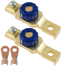 2Pcs 12V 80A Motorcycle Top Post Battery Disconnect Switch Cut off Kill Terminal