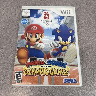 Mario & Sonic at the Olympic Games Video Game + Case (Nintendo Wii)