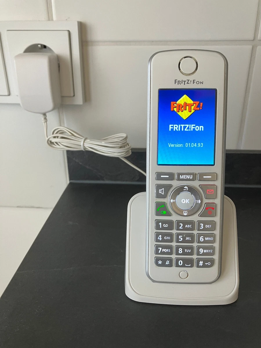 AVM FRITZ!Fon X6 IP-Telefon Schnurlos Mit Anrufbeantworter Weiß
