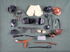 VINTAGE JOHNNY WEST COWBOY ACTION FIGURE ACCESSORIES  LOT 1  MARX