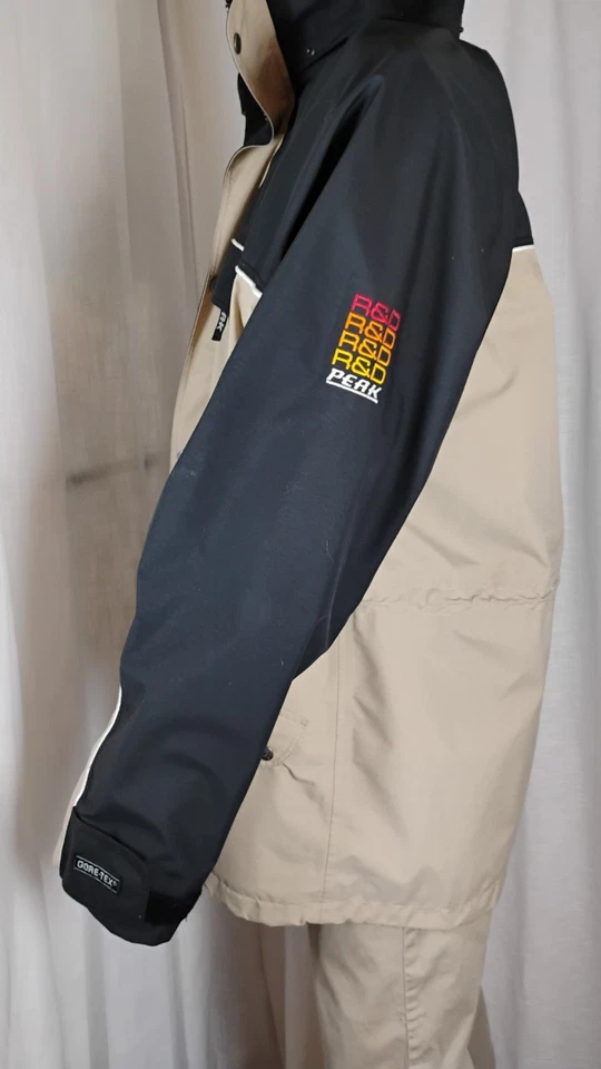 Chaqueta de esquí parka Peak Performance Gore-Tex para hombre talla XL sin capucha Athleisure Nordic Foto 4 de 4
