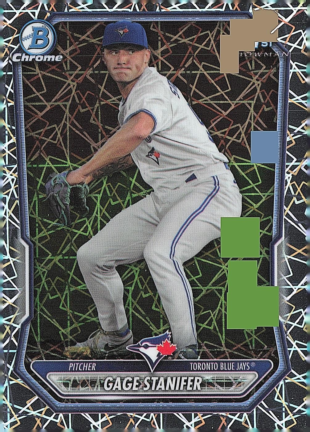 2026 Bowman #BCP-37 Gage Stanifer Chrome Prospects Lazer Refractor BZ65