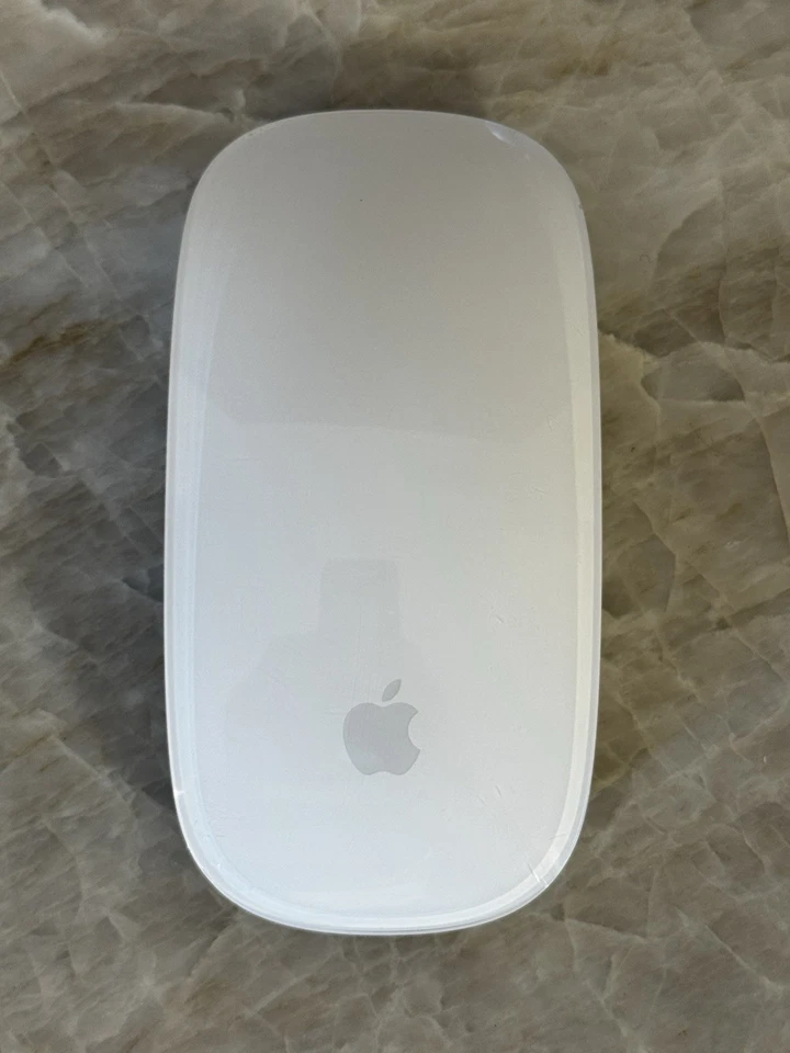 Apple Magic Mouse 2 Weiß Kabellos Wiederaufladbar A1657 Ungeprüft - Bild 2 von 4