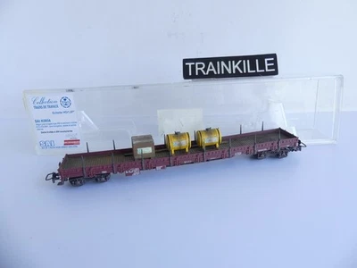 JOUEF PERSONNALISE WAGON A BOGIES TRAIN DE TRAVAUX TSO - Photo 1/4