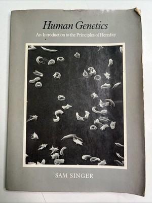 1978 PB Human Genetics Principles Of Heredity by Sam Singer 
