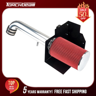For 2012-2018 Jeep Wrangler JK 3.6L V6 Cold Air Intake Kit + Red Filter