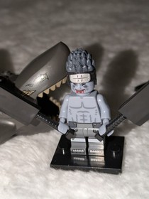Lego Pirates Of The Caribbean 71042 Zombie Ghost Shark & Custom Kisame Hoshigaki