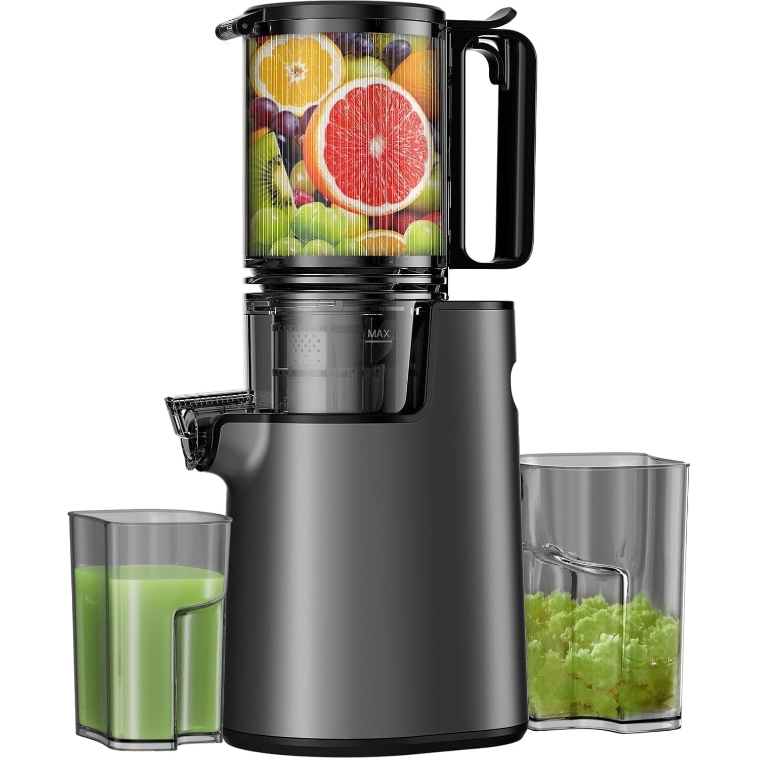 YPONE YZJ-Y Cold Press Juicer, Masticating Juicer with 5.4-I