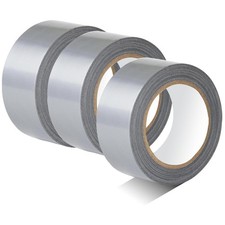 3-Pack Duct Tape Heavy Duty Waterproof Silver, 66 Yards x 1.88 Inch Total...