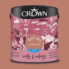 CROWN WALLS AND CEILINGS MATT CANDY CLAY 2.5L