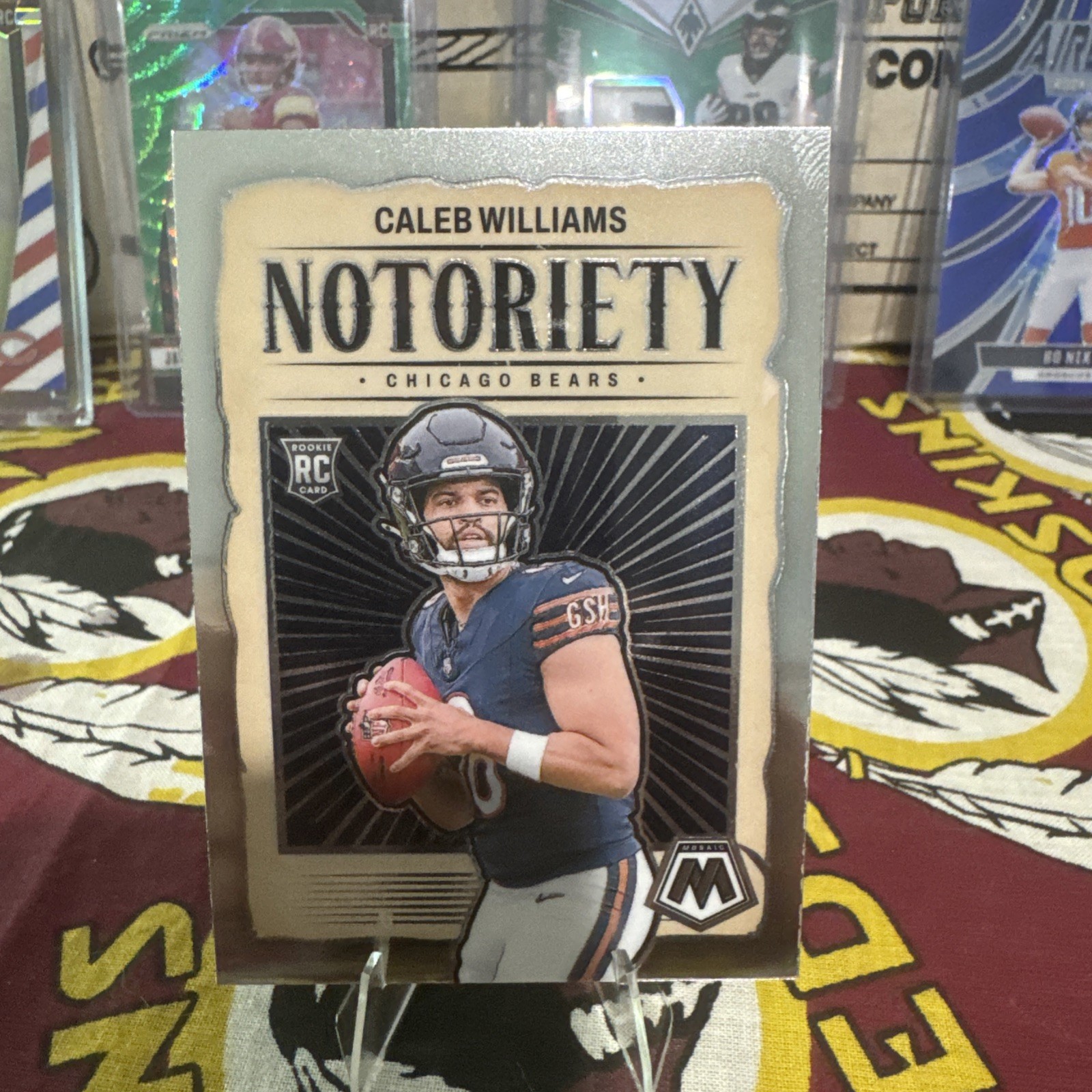2024 Panini Mosaic - Notoriety Caleb Williams #18 (RC)
