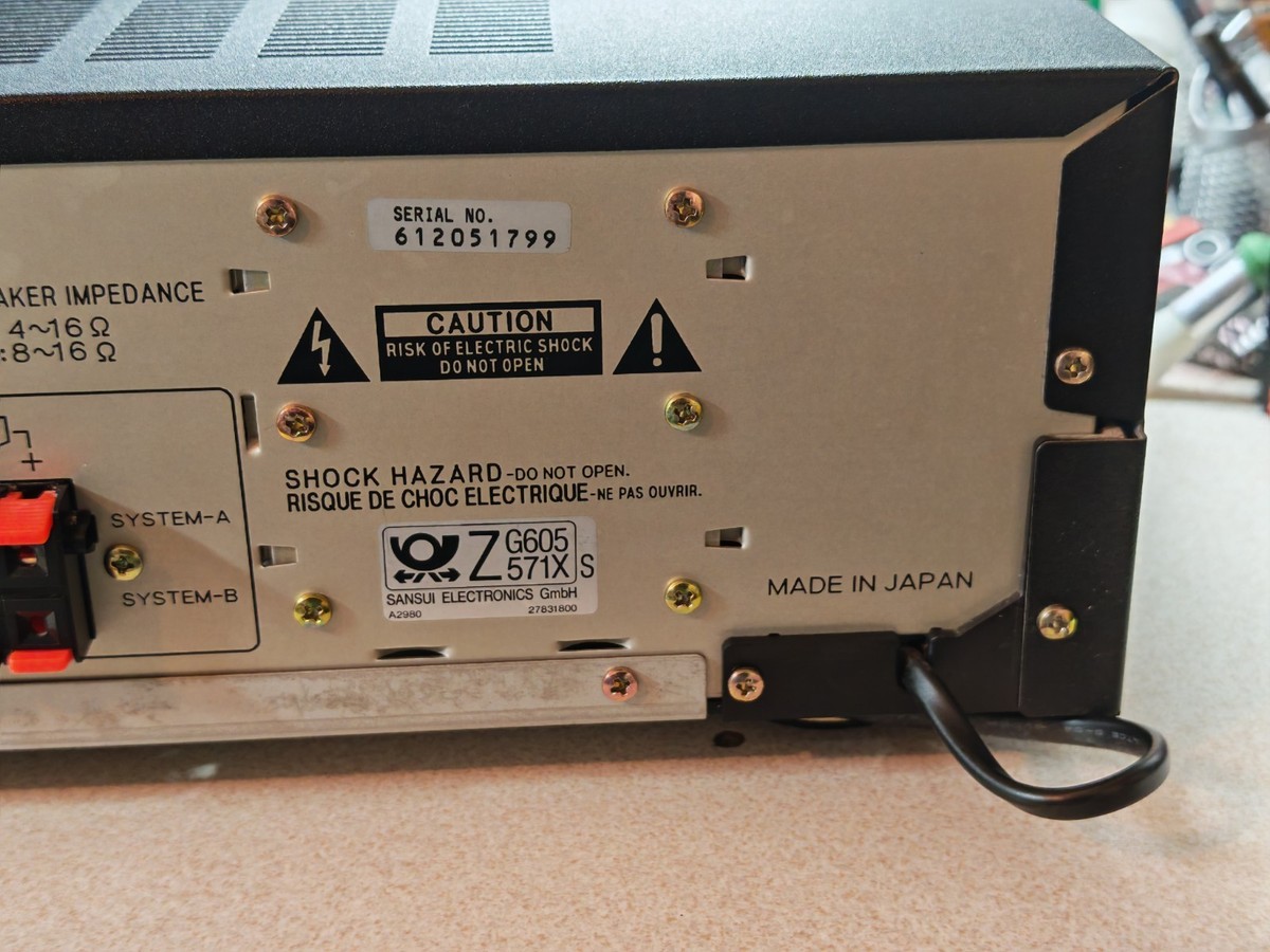 Sansui AUX11 AU X11 Super Integrated Amplifier Top Vintage RARO