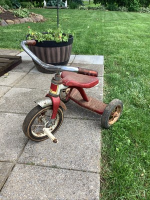 【USA vintage】50-60s キッズ　三輪車　アメリカ　レトロ Vintage AMF Junior Tricycle 1960's Red | eBay