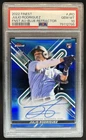 2022 Topps Finest Julio Rodriguez Auto RC Blue Refractor #/150 Mariners PSA 10