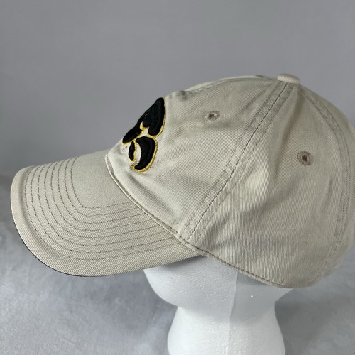 Iowa Hawkeyes NCAA Legacy Baseball Cap Men's Beige Adjustable Strapback Hat - Bild 4 von 14