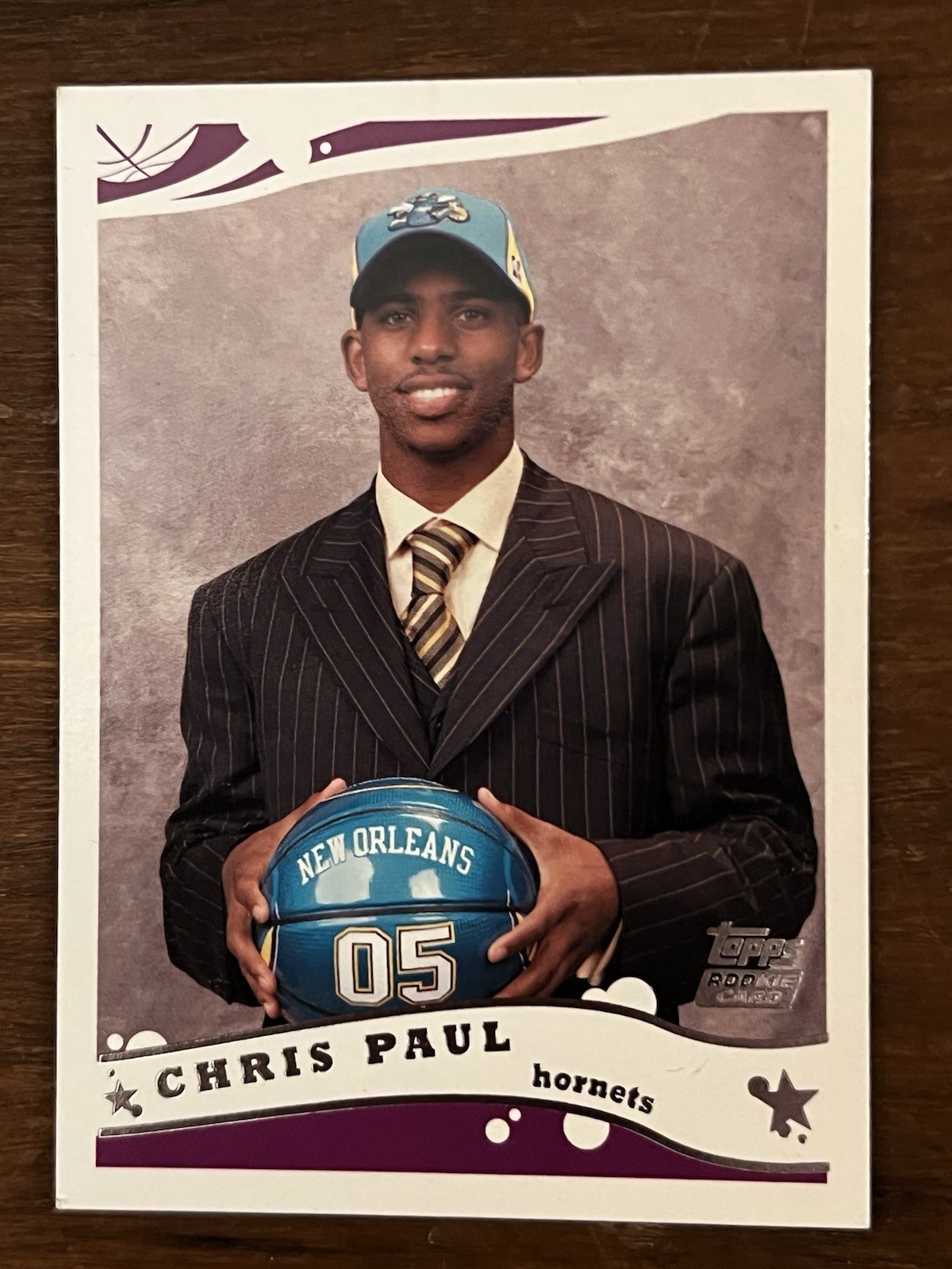 2005-06 Topps - Chris Paul Rookie Card #224 - New Orleans Hornets 1st Ed MINT!