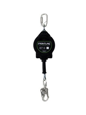 Frontline RPG30' Cable SRL with Steel Snap Hook End | 3/16'' Galvanized Steel ...