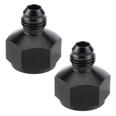 2 PACK 10AN FEMALE TO 6AN MALE FLARE REDUCER FITTING FUEL CELL BULKHEAD ADAPTER