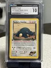 2000 POKEMON GYM HEROES - 1ST EDITION #033 ROCKET'S SNORLAX CGC 10 GEM MINT