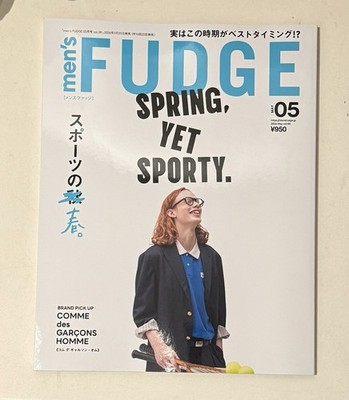MEN'S FUDGE JAPAN MAGAZINE MAY 2026 SPRING & SPORTY SPECIAL