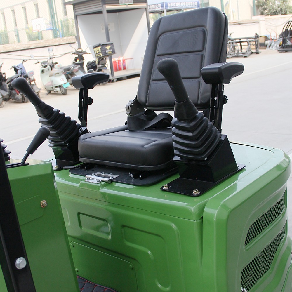 Free Ship Mini Excavator 1 Ton Digger 13.5hp Gas Tracked Crawler B&S EPA Engine