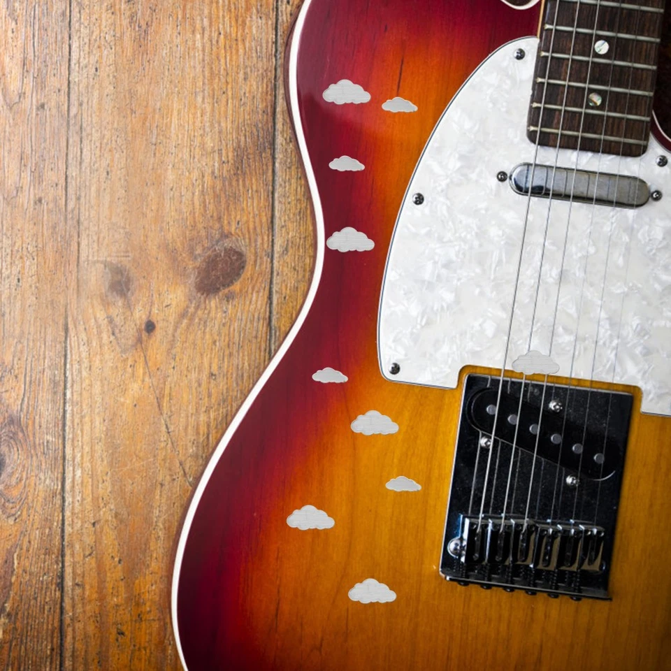 Stickers Pour Guitare Electrique Autocollants Instruments De Musique - Photo 3/4