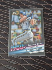 (/299) Robin Yount 2020 TOPPS DECADES BEST Baseball Card
