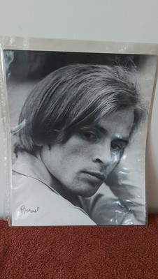 Original Vintage Photograph Rudolf Nureyev - Signed by Fred Bornet - 27x34cm