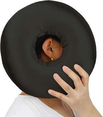 Silky Satin Piercing Pillow Ear Pillows Donut with Hole for Ear Pain CNH Piercin