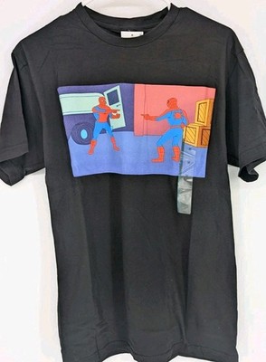 Spider-Man 1967 Double Identity Tshirt M Graphic Tee Meme Marvel VTG Style NWT  