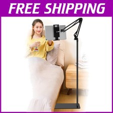 Universal Tablet Holder Stand 360-Degree Rotatable - Black