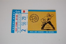 1975 Notre Dame - Purdue College Football Ticket - Joe Montana NCAA Debut