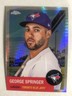 2022 Topps Chrome Platinum Anniversary - George Springer #36 Prism Refractor