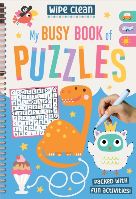 Wipe Clean: My Busy Book of Puzzles by Make Believe Ideas - Image 5