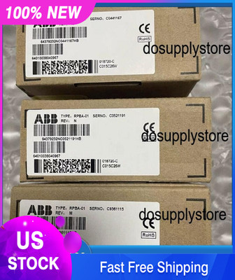1PC New ABB RPBA-01 Profibus Comm Module RPBA01 Fast Shipping US Free TAX