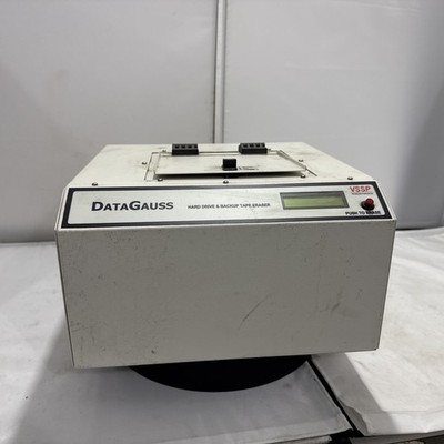VS Security DataGauss Hard Drive Backup Tape Degausser Data Eraser UNTESTED