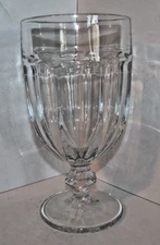 Libbey Duratuff Gibraltar Goblet Stem Footed 6 7/8" Tall Clear Drinking Glass