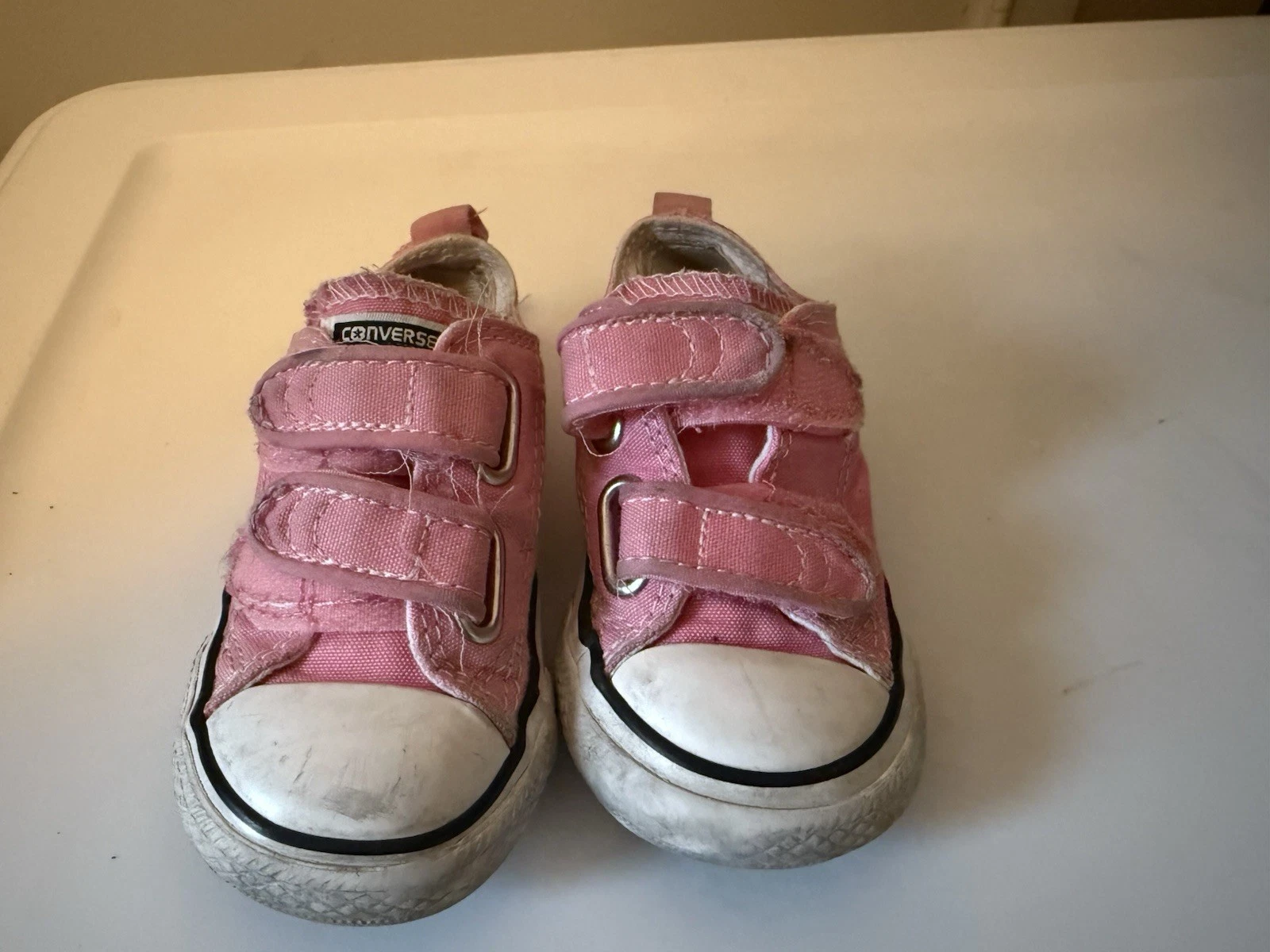 Scarpe sneakers Converse All Star bambina taglia 6 bambino rosa usate