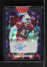 2017 Panini Prizm Rookie Purple Crystals /75 Haason Reddick #RA-HR Auto vg8