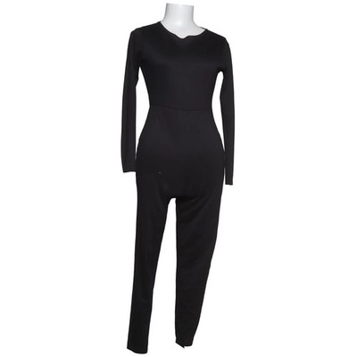 ASOS Design, Jumpsuit, Größe: 40, Schwarz, Elasthan/Polyester, Einfarbig #bnZ