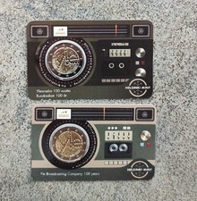 Lot 2 coincards 2 euros commémo FINLANDE 2026  YLEISRADIO NEUVE