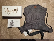 Happy! Original Baby Carrier Newborn to Toddler Graphite Color - FAST Free Ship!